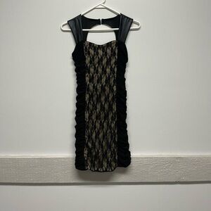 Fitted Lace Dress Size M